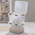 thumbnail image 4 of Sterilite 75 L HingeLID Box Flat Gray, 4 of 9