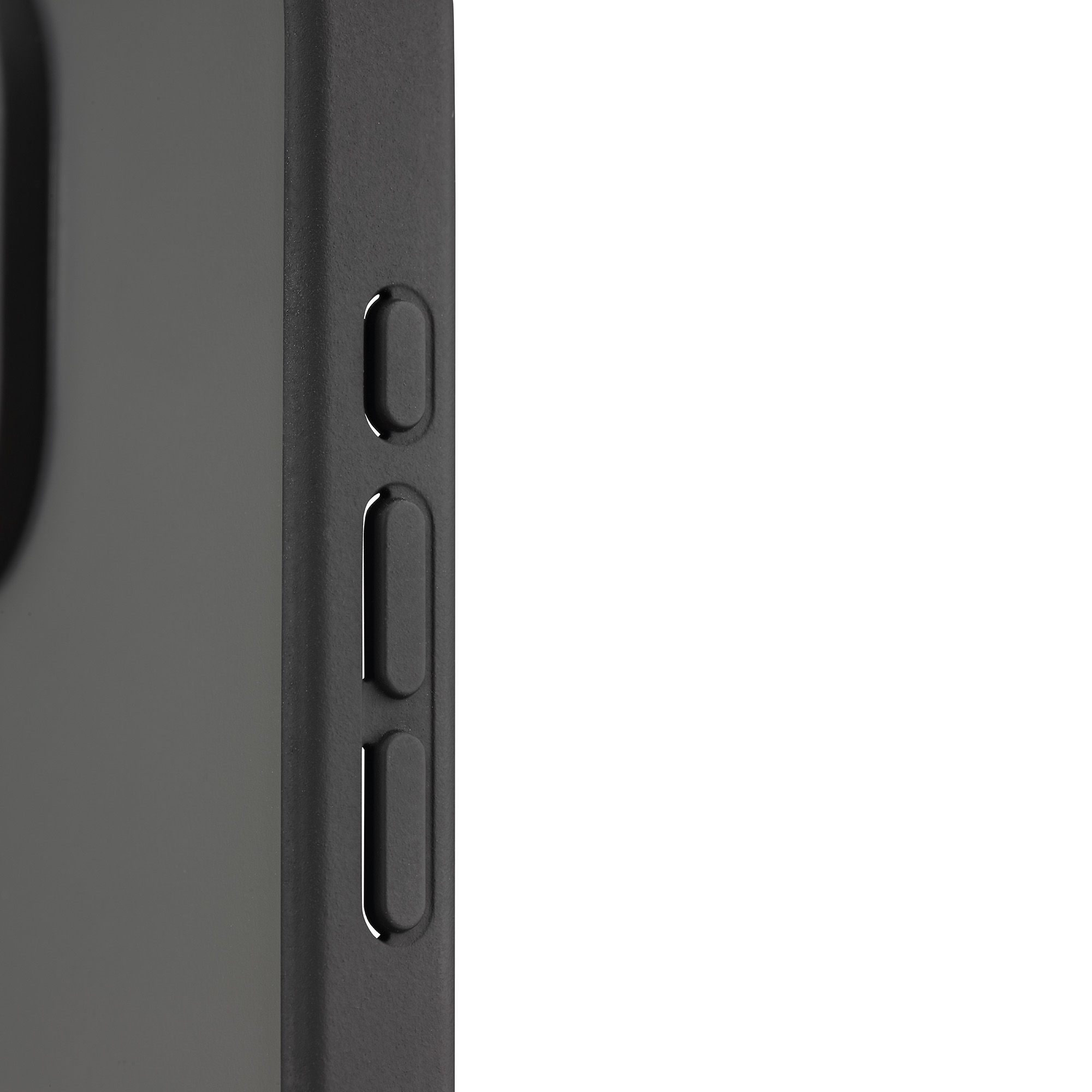 Coque de protection rigide translucide onn pour iPhone 16 Pro Max, noire