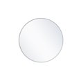 thumbnail image 1 of Elégant Décor MR4041WH 36 in. Cadre en Métal Miroir Rond&44; Blanc, 1 of 1