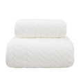 thumbnail image 2 of Bath Towel Set, Usavan Velvet Spun Highly Absorbent Soft Bath Towels, Quick Dry Durable Machine Washable Towels for Bathroom Spa Gym Home Decor, 2 of 5