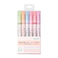 thumbnail image 2 of Chmadoxn Highlighter Pen Set Border Pen 6 Colours Highlighter Set With Different Shapes Highlighters Markers Coloured Pens 5ml Outline Pen, 2 of 3
