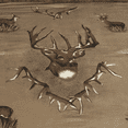 thumbnail image 2 of Blue Ridge Trading Whitetail Ridge Deer Comforter Set, Printed Elk Hunting Bedding Set Duck Weave Super Soft Cotton - Easy Care Rustic Comforter Set for Bedroom, Hunting & Farmhouse, 2 of 2