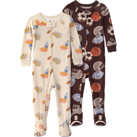 Lot de 2 pyjamas une pièce pour bébés et tout-petits garçons Carter's Child of Mine