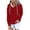 Red, variant on ZMFXJPE Sweatshirt Cute Sweater Hoodies for Women Lightweight Hoodie Cute Sweatshirts Women Plus Size Hoodie for Women Woman Clothes(Green,XL)