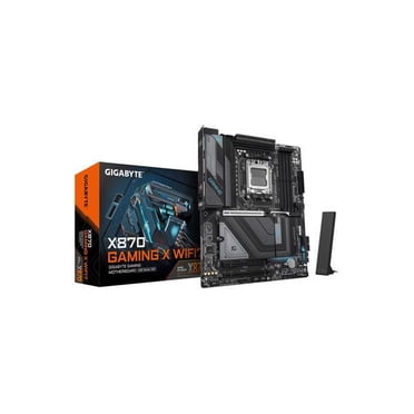 GIGABYTE X870 GAMING X WIFI7 AM5 LGA 1718, ATX, DDR5, 4x M.2, PCIe 5.0, USB4, Wi‐Fi 7, LAN 2,5 Go, EZ‐Latch, Garantie de 5 Ans