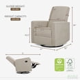 thumbnail image 3 of Planeur de base Evolver Raleigh | Fauteuil inclinable | Basculer, 3 of 6