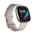 thumbnail image 1 of Montre Intelligente de Mise en Forme Fitbit Sense Remise à Neuf (Wi‐Fi) Or Doux Acier Inoxydable (Grade A+), 1 of 1