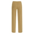 thumbnail image 4 of FAIWAD Pantalon de Pyjama Femme Décontracté Confortable Ample Pantalon de Maison Extensible à Cordon Bas de Pyjama Pantalon Tenue d'Intérieur, 4 of 5