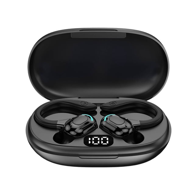 Open-Ear Smart Translation Headphones With Touch Screen, Noise Cancelling And Non In-Ear Design For Multilingual Communication And Entertainment
