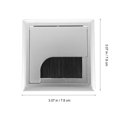 thumbnail image 4 of MasteelfCA 4Pcs Desk Grommets Desk Wire Hole Cover Plastic Cable Hole Cover Home Decor, 4 of 7