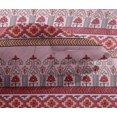 thumbnail image 4 of oneOone Viscose Chiffon Fabric Geometric & Floral Block Printed Fabric 1 Yard 42 Inch Wide, 4 of 4