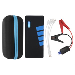 DC12V Portable Car Battery Jump Starter Starting Power Supply with LED Light for 7.0L Gasoline/5.5L Diesel Engine