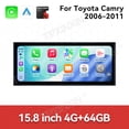 thumbnail image 3 of TPXINXIN 15.8 inch Android 15 Car Radio For Toyota Camry 2006-2011 HD Multimedia Video Player Navigation GPS DVD 4G DSP Stereo Bluetooth, 3 of 15