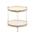 thumbnail image 1 of Home Gear Table de bout dorée, 1 of 1