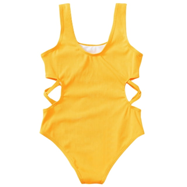 Kcodviy Maillots de Bain Filles Ensemble Bikini Maillot de Bain Style Rétro 1 Pce Maillot de Bain Taille 2025 Maillot de Bain Ensemble Maillots de Bain pour Filles