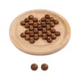 thumbnail image 4 of Esquirla Marble Solitaire Board Game Chess Marbles Game Board Brain Teaser Puzzles Living Diameter 135mm, 4 of 8
