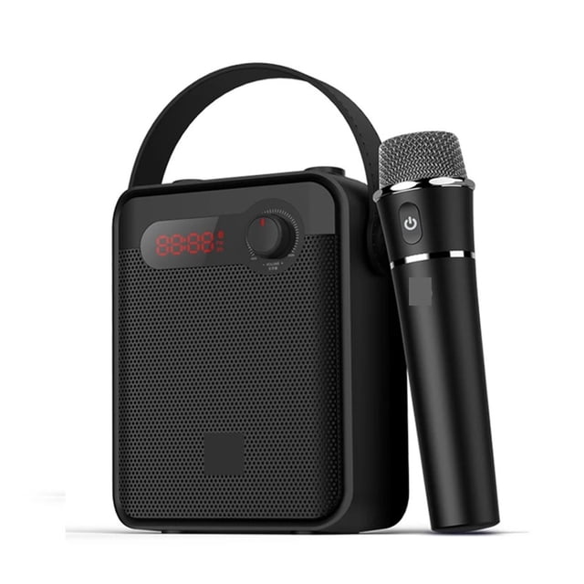 25W Portable Voice Amplifier Speaker With Handheld Wireless Microphone Echo AUX Recording TWS Radio