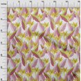 thumbnail image 3 of oneOone Silk Tabby Light Pink Fabric Floral Sewing Craft Projects Fabric Prints By Yard 42 Inch Wide, 3 of 5