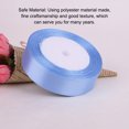 thumbnail image 1 of Gift Wrap Ribbon Wedding Clothes Making Supply Multi-color DIY Craft Accessories Festival Fabric Polyester Ribbons Box Ornaments Sky-blue 20, 1 of 7
