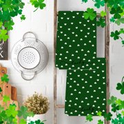 Kitchen Hand Towels,Holiday Kitchen Towels,Irish Festival Hand Towel Truck Tree Print Towel Towel Kitchen Decor,Holiday Hand Towels,Decorative Kitchen Towels,Green Kitchen Decor,Green Kitchen Towels