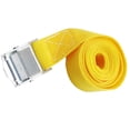 thumbnail image 2 of kurtrusly Sangle de Laisse Cliquet Attache Corde Cargo Polyester Multicolore Haute Résistance Conception Épaissie Antirouille Boucle Alliage de Zinc Jaune 50mm*5Meter, 2 of 6