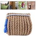 thumbnail image 4 of Jute Rope,Twisted Hemp Rope for Crafts, Climbing, Anchor, Hammock, Nautical, Cat Scratching Post, Tug of War, 4 of 7