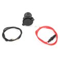 thumbnail image 1 of USB Power , Dual USB Port Power  Socket Outlet  With 60cm/23.6in Cable  For 12V/24V Car Boat ATV, 1 of 8