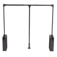thumbnail image 3 of LAFGUR Pull Down Wardrobe Rail Lift Collapsible Closet Rod Retractable Wardrobe Lift Hanger Organizer,Pull Down Closet Rod,Wardrobe Rail, 3 of 8