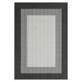 thumbnail image 2 of Garvee 8'x10' Washable Area Rug Bordered Rug Non-Shedding Stain-Resistant Area Rugs for Dining Room Home Office, Black Gray, 2 of 3