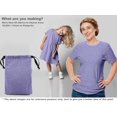 thumbnail image 5 of oneOone Polyester Spandex Light Purple Fabric Minimal Mocktail Sewing Craft Projects Fabric Prints By Yard 56 Inch Wide, 5 of 5