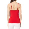 thumbnail image 4 of Hanes Camisole en Coton Extensible pour Femmes avec Soutien-Gorge Intégré, 2TG, Meilleur Rouge, 4 of 6