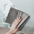 thumbnail image 4 of E Microfiber Cleaning Cloths 5 Pack Thicken Reusable Streak Free Magic Cloth For Kitchen Glass Car Mirror Cleaning High Absorbency Durable Washable Multipurpose Cleaning Towel Set, 4 of 5