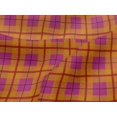 thumbnail image 4 of oneOone Viscose Jersey Fabric Madras Check Print Fabric By The Yard 60 Inch Wide, 4 of 5