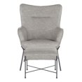 thumbnail image 2 of Izzy Industrial Lounge Chair and Ottoman Set by LumiSource, 2 of 7
