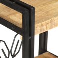 thumbnail image 2 of vidaXL 3-Tier Bookcase 40x30x80 cm Solid Mango Wood, 2 of 5