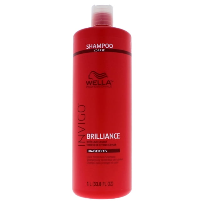 Invigo Brilliance Shampoo For Coarse Hair by Wella for Unisex - 33.8 oz Shampoo