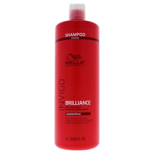 Invigo Brilliance Shampoo For Coarse Hair by Wella for Unisex - 33.8 oz Shampoo