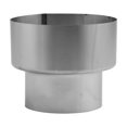 thumbnail image 3 of Stainless Steel Flue Liner Reducer/ Tubing Connector Chimney Adaptor Stove Pipe Ø80Mm/Ø60Mm, 3 of 10