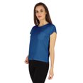 thumbnail image 4 of Inkmeso Solid Short Sleeve Basic T-Shirt For Womens Patch Pocket Casual Summer Basic Top, 4 of 7