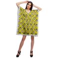thumbnail image 2 of Moomaya Robe Courte de Caftan de Plage, Robe de Couverture Imprimée, Kaftan pour Femmes, Tenue de Plage, Couverture, 2 of 4