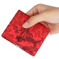 thumbnail image 3 of BEADCEST 1Pack Red Wooden Oboe Reed Case for Musicians with Elegant Appearance 3.6X3.1X0.8In, 3 of 6