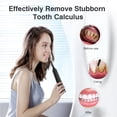thumbnail image 4 of POINTERTECK Grattoir Électrique pour Enlever le Tartre et la Plaque Dentaire, Outils de Nettoyage des Dents pour le Tartre, le Calcul Dentaire et les Taches de Dents, 3 Modes Réglables Alimentés par USB, Noir, 4 of 9