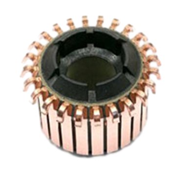 22.65 x 9.5 x 15(18.8) mm 24P Teeth Copper Hook Type Electrical Motor Commutator