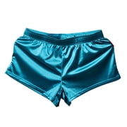 Ketyyh-chn99 Men's Underwear Men's Fashion Boxer Shorts High Waisted Underwear for Men Breathable High Cut Trunk Blue,XL