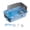 blue, variant on Milaget 2 Layers Compact Versatile Hamster Cage for Small Animals Rabbits Guinea Pigs blue