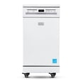 thumbnail image 1 of BLACK+DECKER Portable Dishwasher, 18 inches Wide, 8 Place Setting, White, 1 of 8