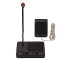 thumbnail image 1 of Counter Intercom,Window Dual Way Speaker Dual Way Window Speaker System Counter Intercom Speaker Meticulously Designed, 1 of 9
