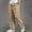 Yellow, variant on EGNMCR Men's Lightweight Pants, Cargo Pants Men, Linen Pants Men Men's Cargo Pants Slim Solid Straight Pants Casual Outdoor Sports Overalls Pants Men's cotton pants