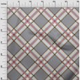 thumbnail image 2 of oneOone Georgette Viscose Fabric Tartan Check Print Fabric By Yard 42 Inch Wide, 2 of 4