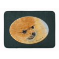 thumbnail image 1 of Carolines Treasures SS8051RUG Pomeranian Tapis en Mousse à Mémoire de Forme Lavable en Machine, 1 of 4